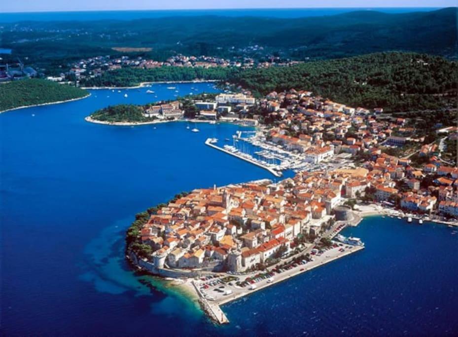 Charming House Ruza In Korcula Town Villa Exteriör bild